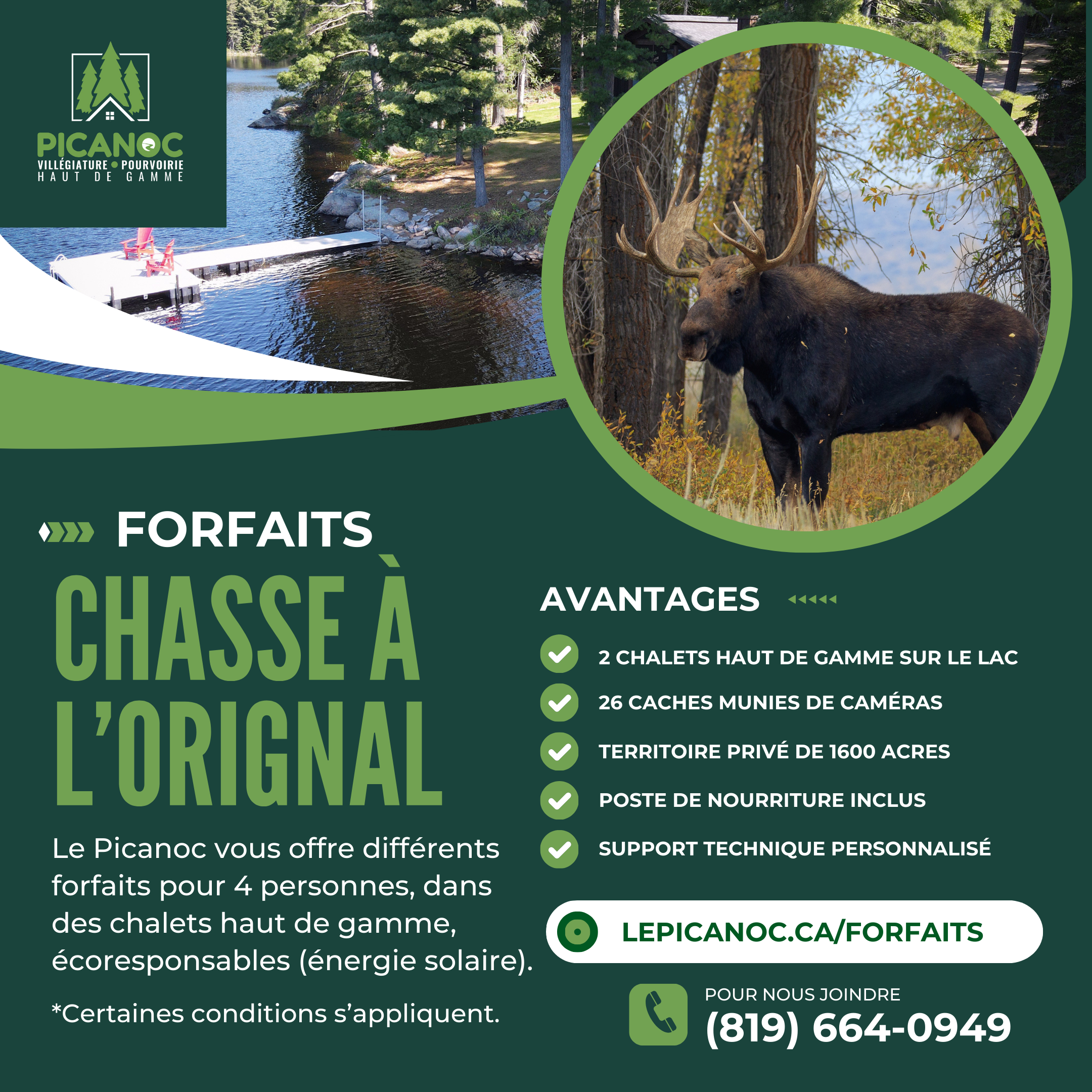 FORFAIT CHASSE ORIGNAL